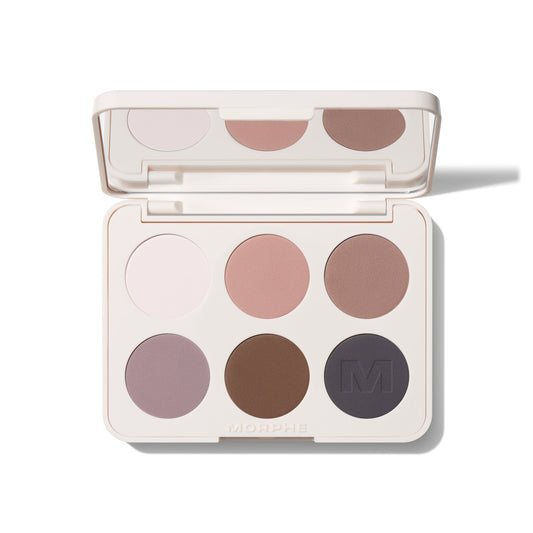 Morphe Chromaplus 6-Pan Matte Eyeshadow Palette - “Underslated”