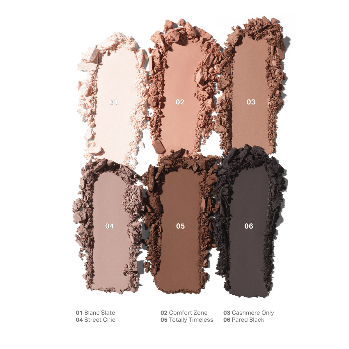 Morphe Chromaplus 6-Pan Matte Eyeshadow Palette - “Underslated”