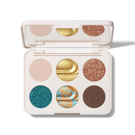 Morphe Chromaplus 6-Pan Eyeshadow Palette - “Python Code”