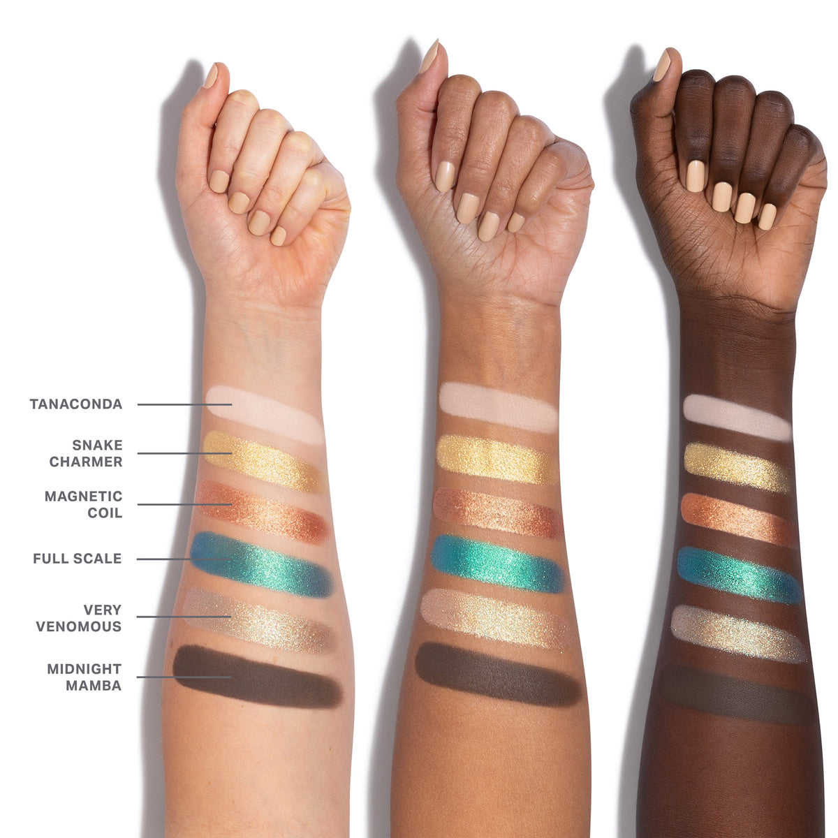 Morphe Chromaplus 6-Pan Eyeshadow Palette - “Python Code”