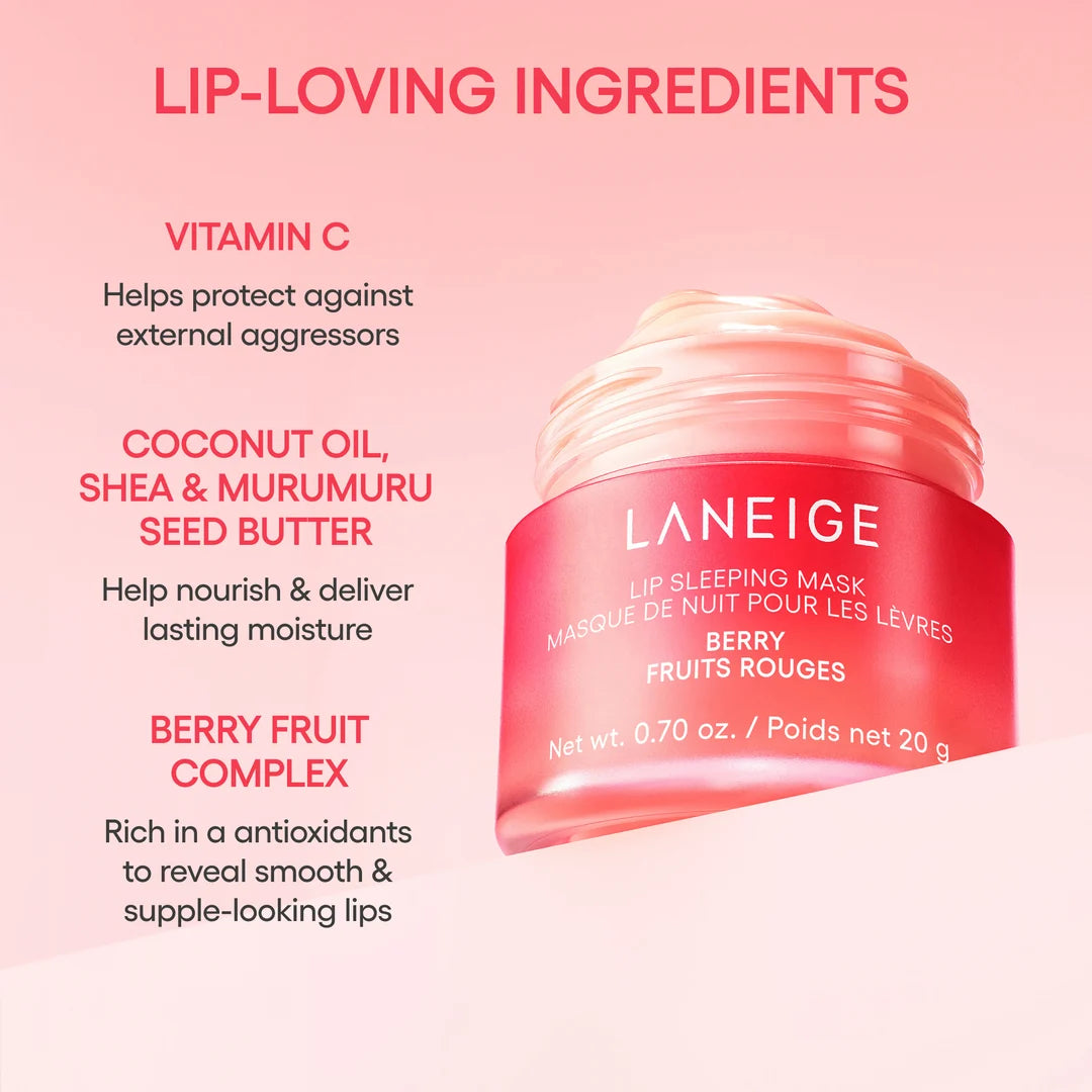 Laneige Berry Lip Duo Set - Limited Edition