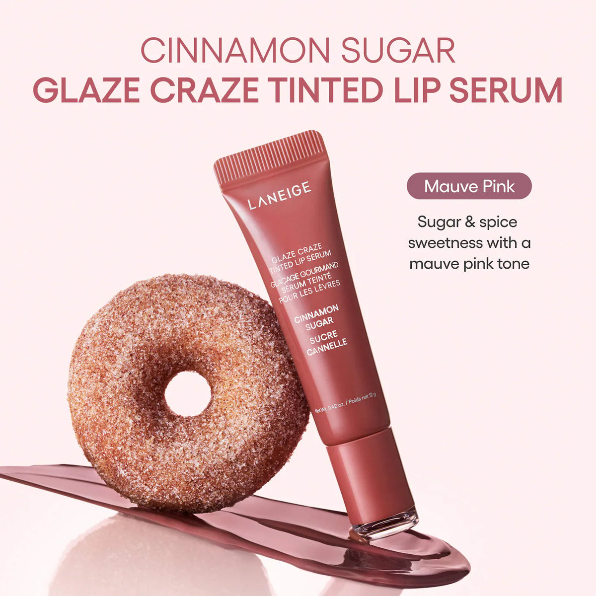 Laneige Glaze Craze Donut Delight Hydrating Tinted Lip Serum Duo