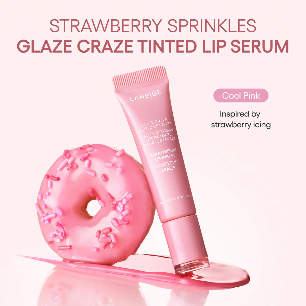 Laneige Glaze Craze Donut Delight Hydrating Tinted Lip Serum Duo