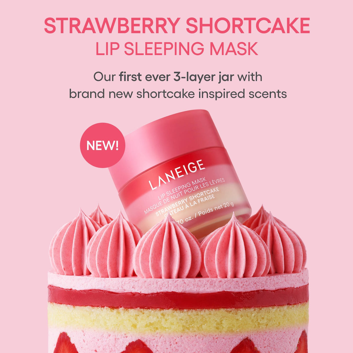 Laneige Berry Sweet Lip Treatment Minis Trio Set