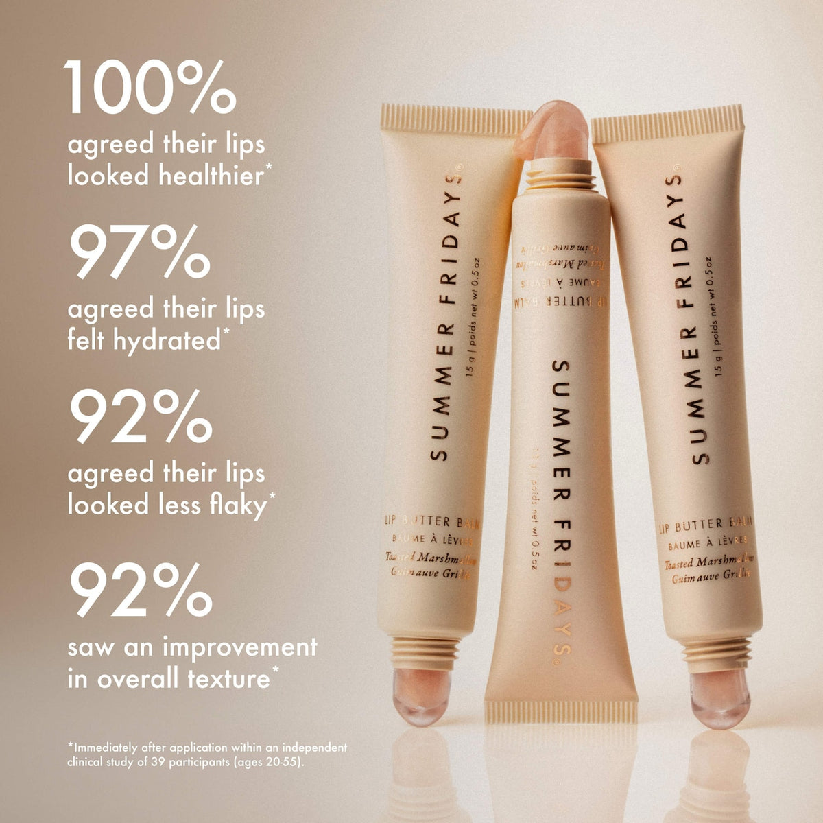 Summer Fridays Lip Butter Balm Treatment - “Toasted Marshmallow”