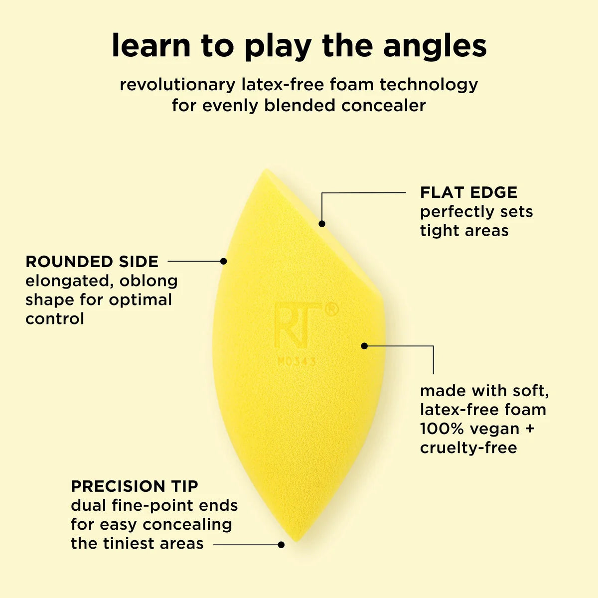 Real Techniques Miracle Concealer Sponge Duo