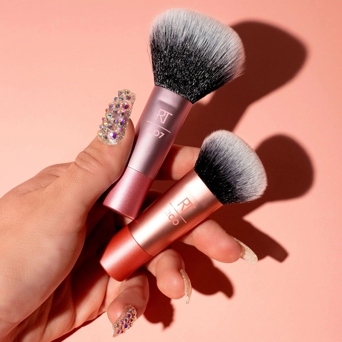 Real Techniques Mini Brush Foundation and Blush Duo