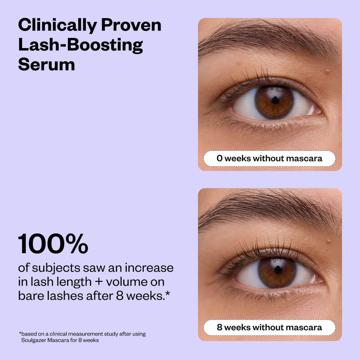 Kosas Mini Soulgazer Lengthening Mascara + Lash Serum in 1 for Sensitive Eyes