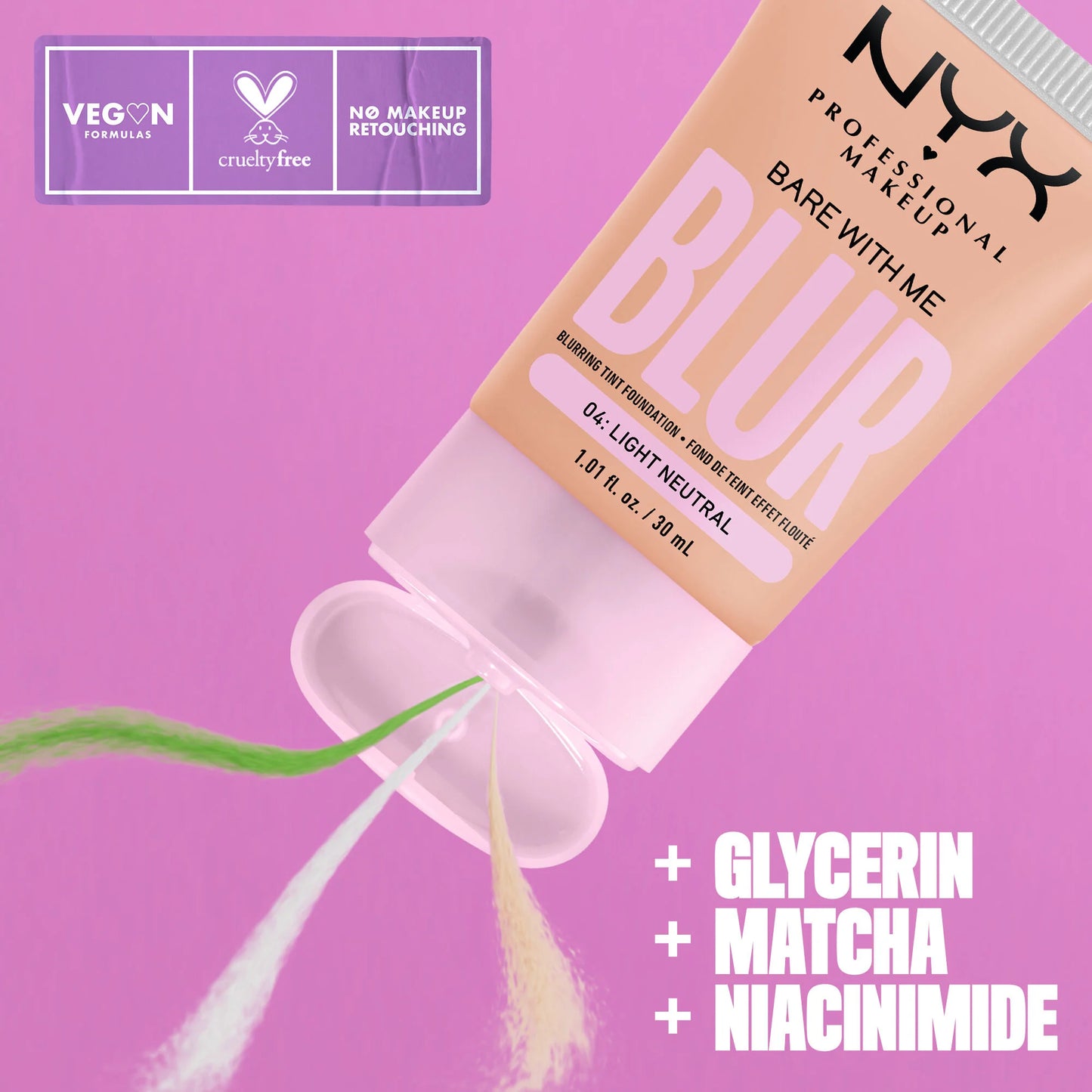 NYX Bare With Me Blur Tint Foundation