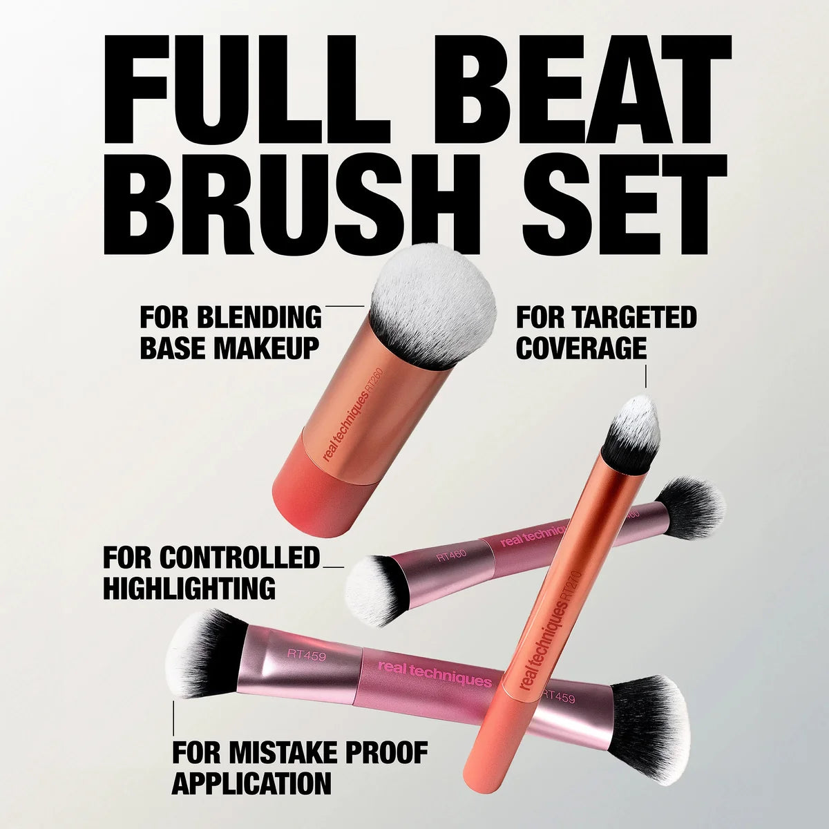Real Techniques Full Beat Brush Set