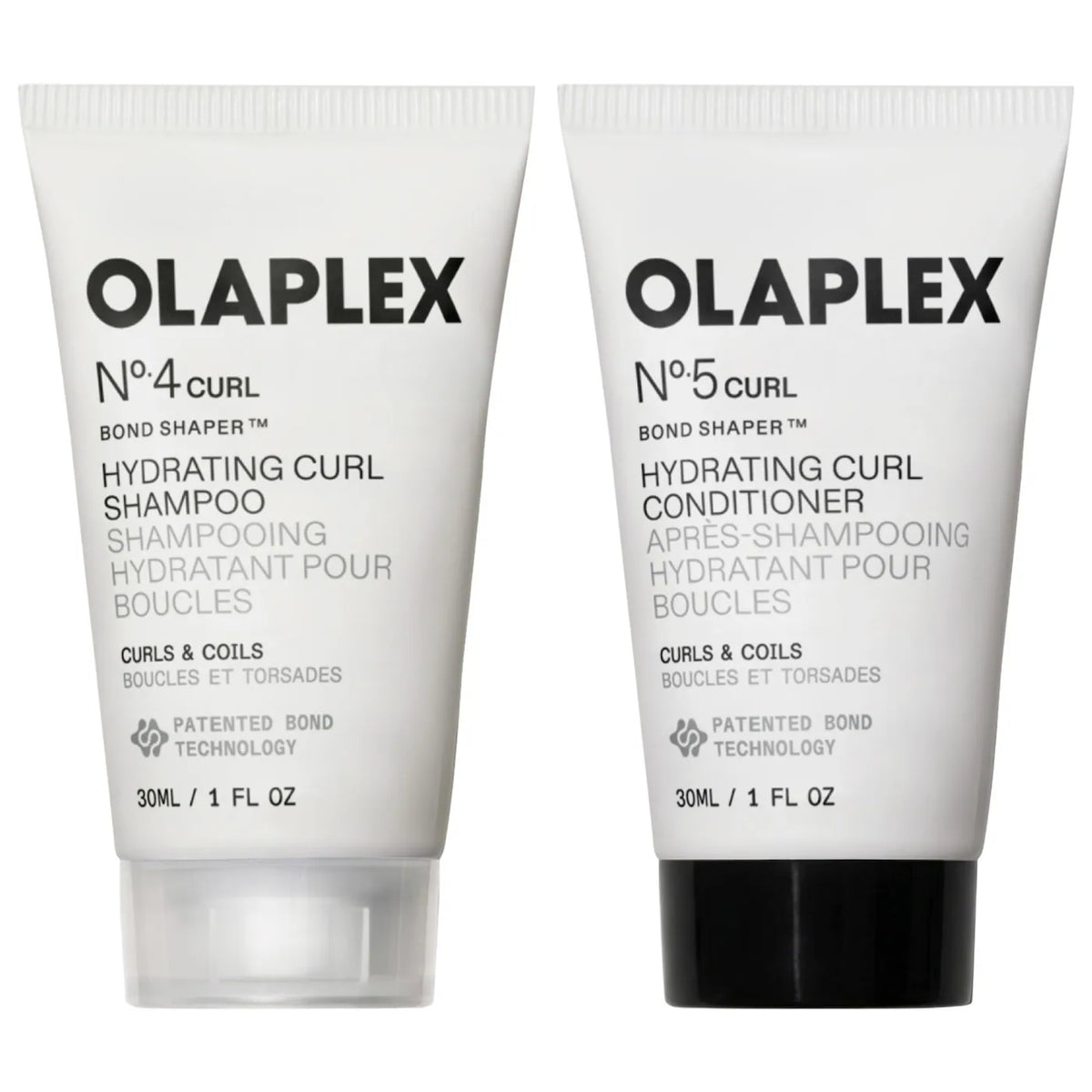 Olaplex No.4 Curl Shampoo + No.5 Curl Conditioner + No.10 Curl Gel Bundle, 30mls
