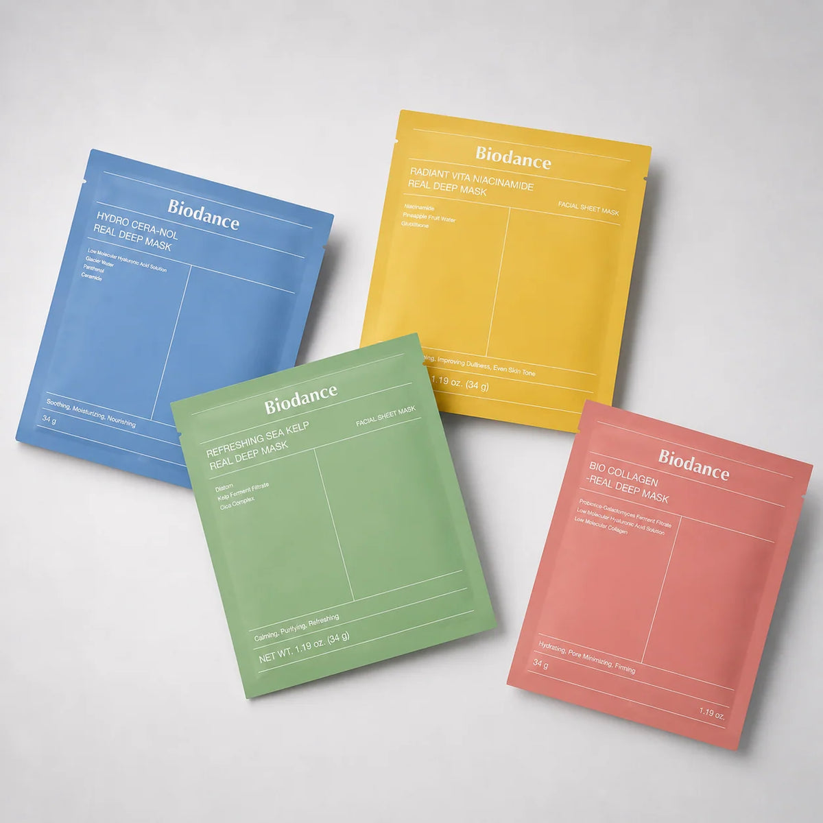 Biodance Face Sheet Masks